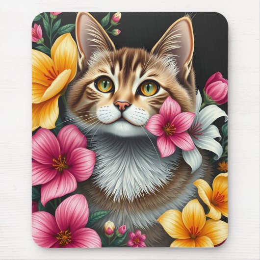 Tapis De Souris Blossom et Purr (Devant)