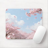 Tapis De Souris Blossoming Cherry Mouse Pad (Avec souris)