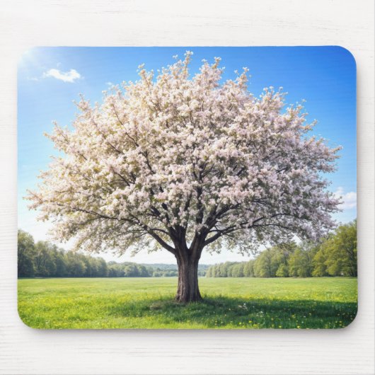 Tapis De Souris Blossoming Spring Apple Tree (Devant)