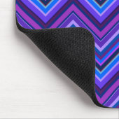 Tapis De Souris Blue and purple zigzag (Coin)