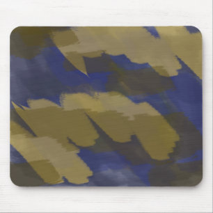 Tapis De Souris Blue and yellow abstract