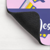 Tapis De Souris Blue and yellow skating shoes (Coin)