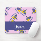 Tapis De Souris Blue and yellow skating shoes (Avec souris)