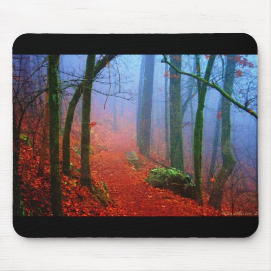 Tapis De Souris Blue fog (Devant)