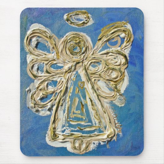 Tapis De Souris Blue Guardian Angel Mousepads (Devant)