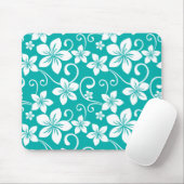 TAPIS DE SOURIS BLUE HAWAII (TURQUOISE) (Avec souris)