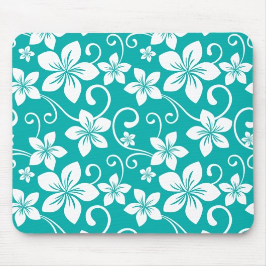 TAPIS DE SOURIS BLUE HAWAII (TURQUOISE) (Devant)