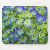 Tapis De Souris Blue Hydrangea Buds Floral (Devant)