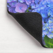 Tapis De Souris Blue Hydrangea Garden Fleurs Floral Souris Pad (Coin)