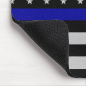 Tapis De Souris Blue Line mince diminuent (Coin)