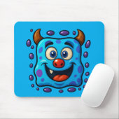 Tapis De Souris Blue Monster Mousepad (Avec souris)
