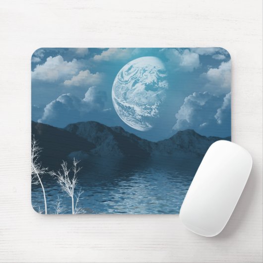 Tapis De Souris Blue Mountain Range (Avec souris)