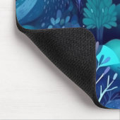 Tapis De Souris Blue Mountains et Tree Design (Coin)