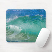 Tapis De Souris Blue Ocean Summer Beach Waves (Avec souris)