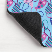 Tapis De Souris Blue Paisley (Coin)