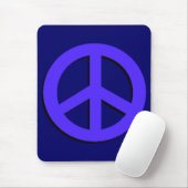 Tapis De Souris Blue Peace Mousepad (Avec souris)