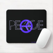 Tapis De Souris Blue Peace Mousepad (Avec souris)