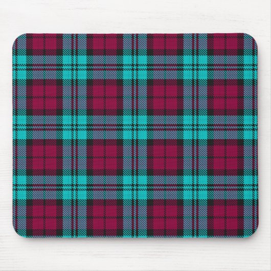 Tapis De Souris Blue Red Campbell Tartan Blackwatch Plaid (Devant)