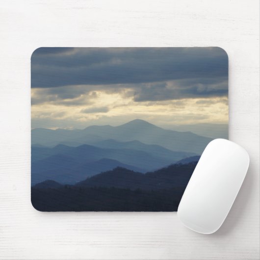Tapis De Souris Blue Ridge Mountains (Avec souris)