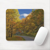 Tapis De Souris Blue Ridge Parkway courbant dans les couleurs de l (Avec souris)