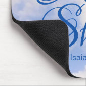 Tapis De Souris Blue Sky Inspirational Lever et brillant Verse de (Coin)