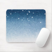 Tapis De Souris Blue Starry Gradient Mousepad (Avec souris)