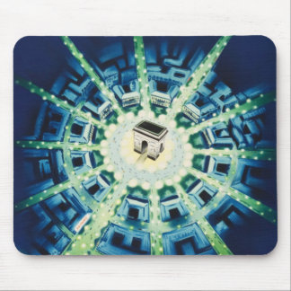 Tapis De Souris Blue Vintage Paris French Air Travel Europe