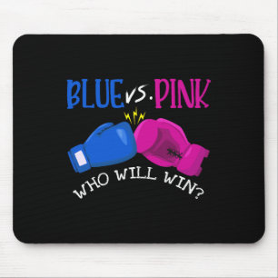 Tapis De Souris Blue Vs Pink qui gagnera le Genre Revevela Party B