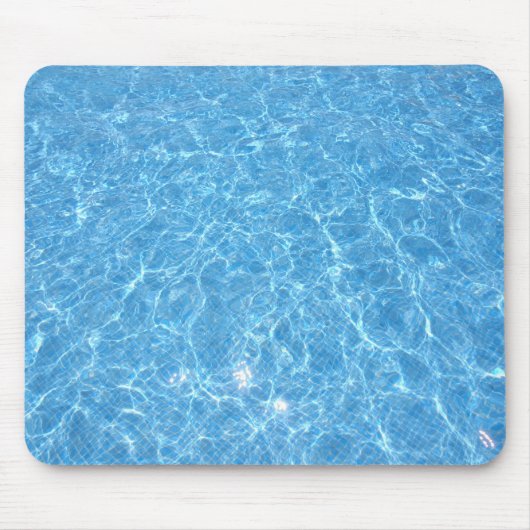 Tapis De Souris Blue Water Pool Aqua Modèle Élégant tendance (Devant)