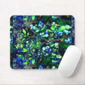 Tapis De Souris Blueberry - teinte verte (Avec souris)