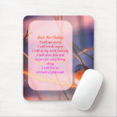 Tapis De Souris Bluebird Juste Pour Aujourd'Hui Inspirant (Avec souris)