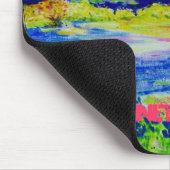 Tapis De Souris bluebonnet art fleur sauvage (Coin)