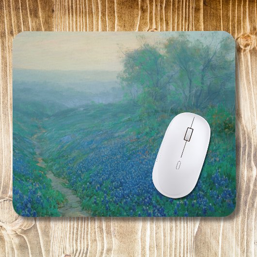 Tapis De Souris Bluebonnets à Dawn, Onderdonk