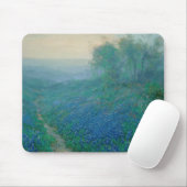 Tapis De Souris Bluebonnets à Dawn, Onderdonk (Avec souris)