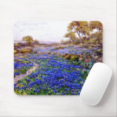 Tapis De Souris Bluebonnets à Twilight au nord de San Antonio, (Avec souris)
