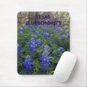 TAPIS DE SOURIS BLUEBONNETS DE TEXAS (Avec souris)