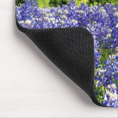 Tapis De Souris Bluebonnets du Texas par Country Fence Art (Coin)