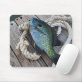 Tapis De Souris bluegill sur quai (Avec souris)