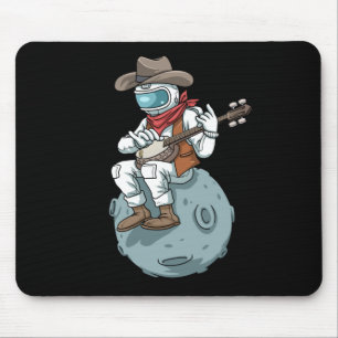 Tapis De Souris Bluegrass Banjo Country Music Banjo Cadeau Cowboy