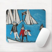 TAPIS DE SOURIS BLUES DES PIRATES (Avec souris)