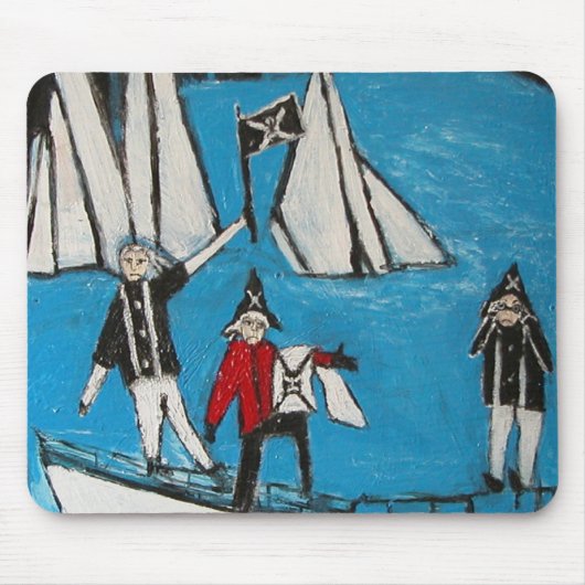 TAPIS DE SOURIS BLUES DES PIRATES (Devant)
