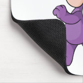 Tapis De Souris Blumaroo pourpre de marche (Coin)