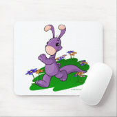 Tapis De Souris Blumaroo pourpre marchant par l'île de Roo (Avec souris)