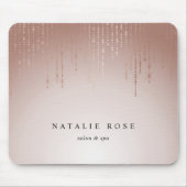 Tapis De Souris Blush Rain Personnalisé (Devant)
