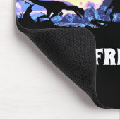 Tapis De Souris BMX Freestyle avec Dinosaures (Coin)