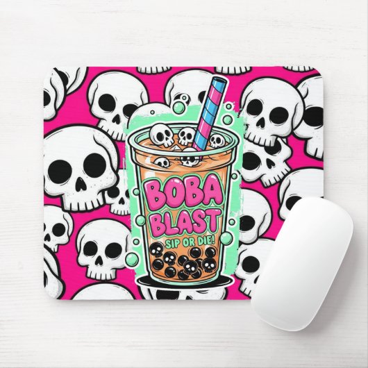 Tapis de souris Boba Blast – Sip or Die ! (Avec souris)
