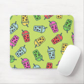Tapis De Souris Boba Bubble Tea Motif (Avec souris)