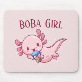 Tapis De Souris Boba Tea, Buble lait thé (Devant)