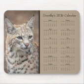 Tapis De Souris Bobcat customizable 2026 calendar (Devant)