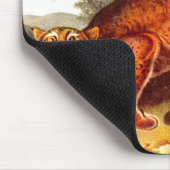 Tapis De Souris bobcat effrayant (Coin)